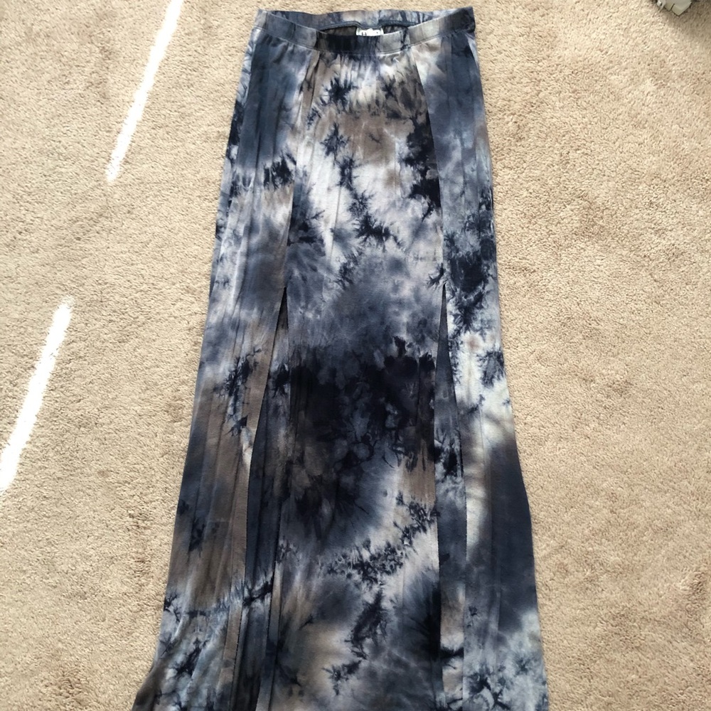 Tie Dye Maxi Skirt